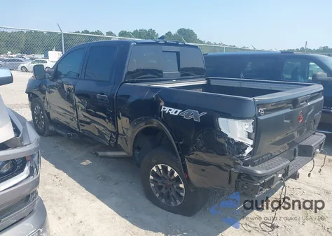 2023 Nissan Titan Pro-4X 4X4 from USA, damaged, VIN 1N6AA1ED1PN117535